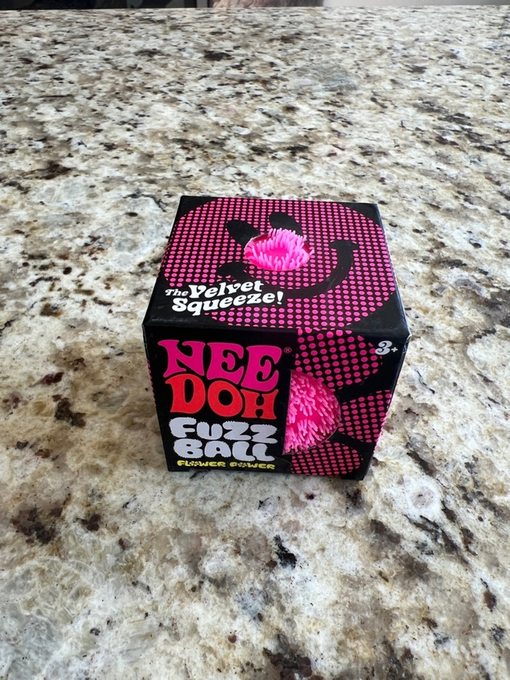 Fuzz Ball Kids Toy - Pink